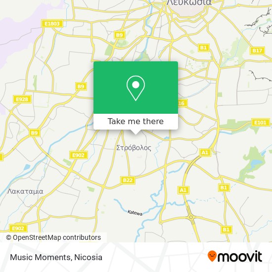 Music Moments map