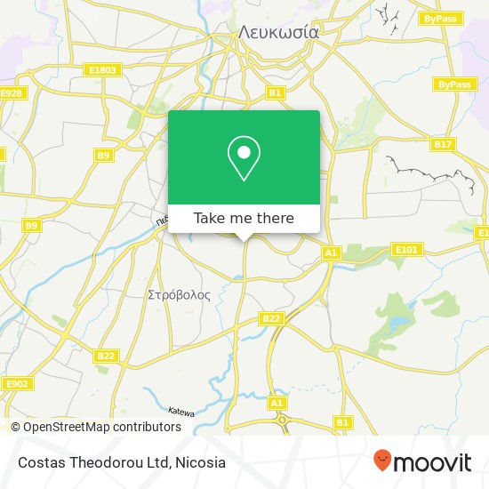 Costas Theodorou Ltd map