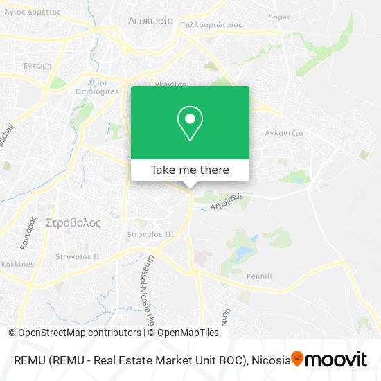 REMU (REMU - Real Estate Market Unit BOC) map