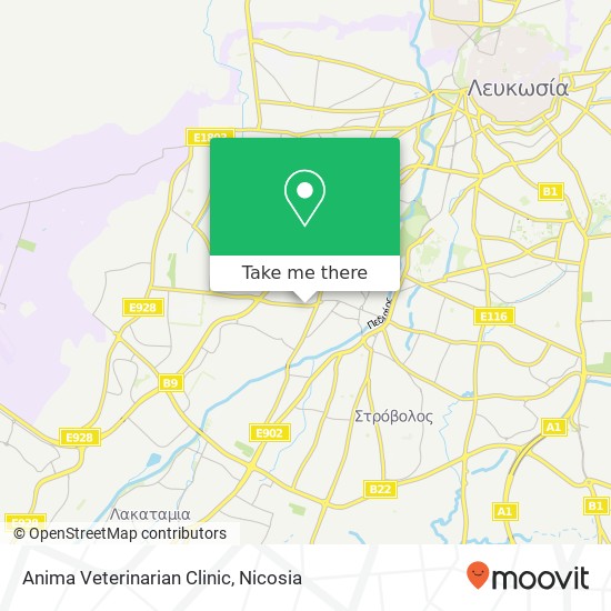 Anima Veterinarian Clinic map