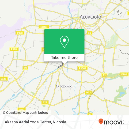Akasha Aerial Yoga Center map