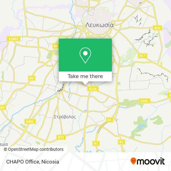 CHAPO Office map