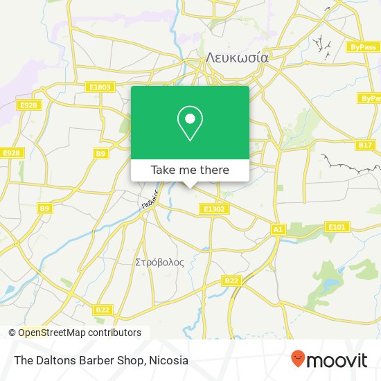 The Daltons Barber Shop map