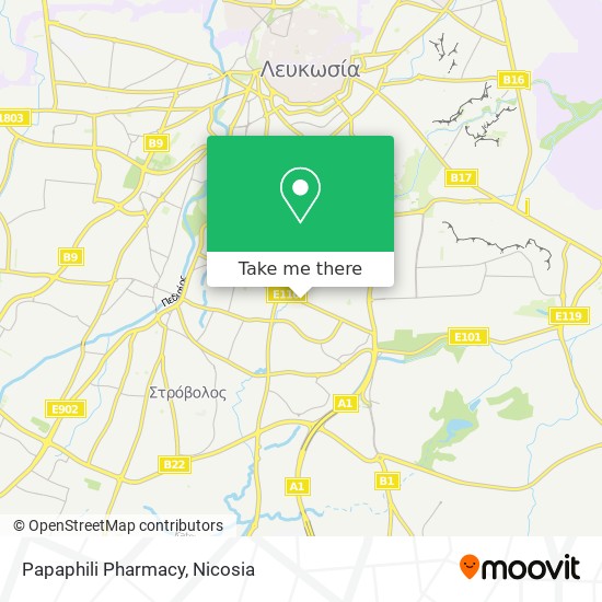 Papaphili Pharmacy map