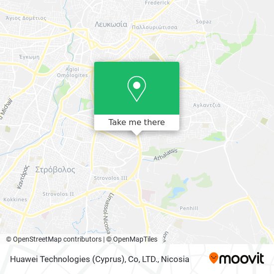 Huawei Technologies (Cyprus), Co, LTD. map