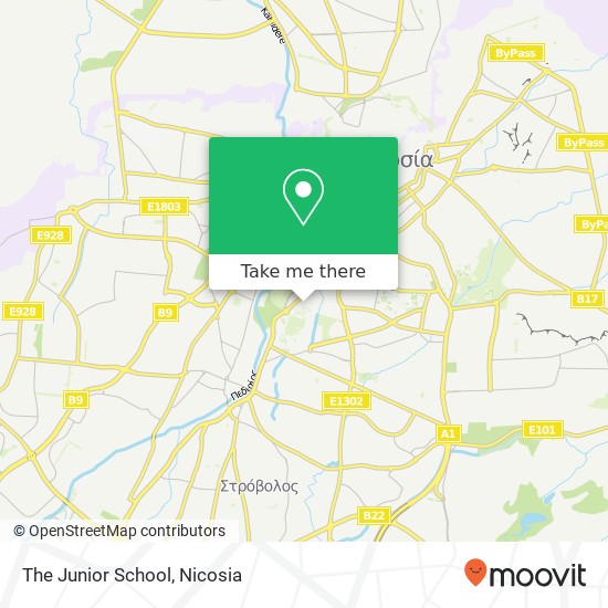 The Junior School map