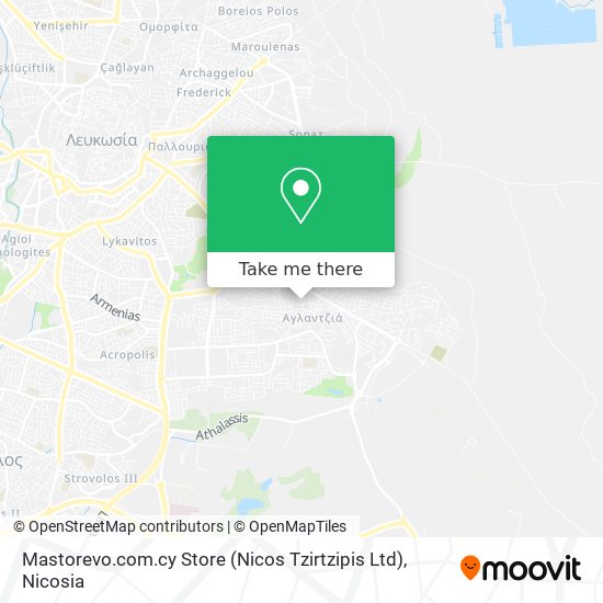 Mastorevo.com.cy Store (Nicos Tzirtzipis Ltd) map