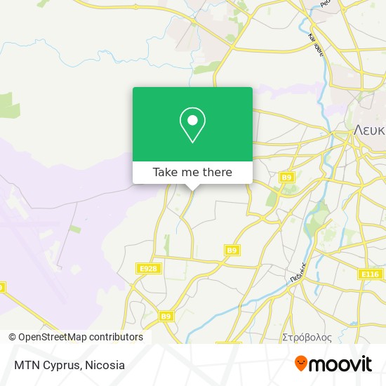 MTN Cyprus map