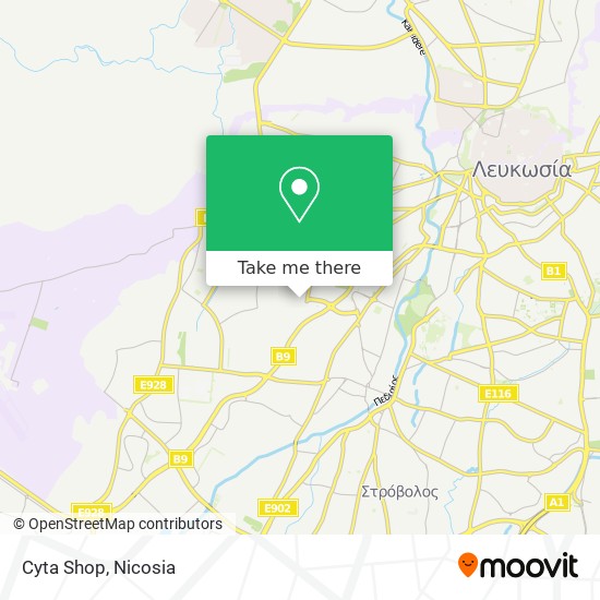 Cyta Shop map