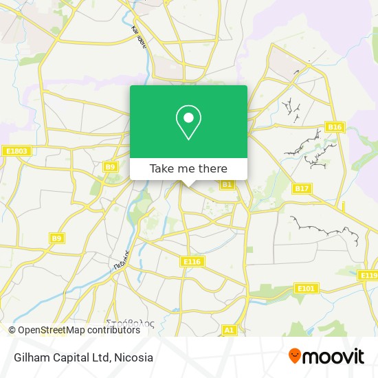 Gilham Capital Ltd map