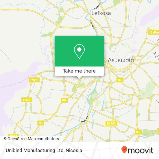 Unibind Manufacturing Ltd map