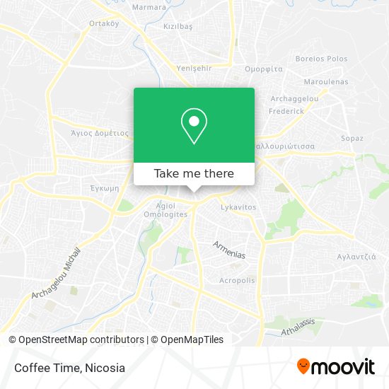 Coffee Time map