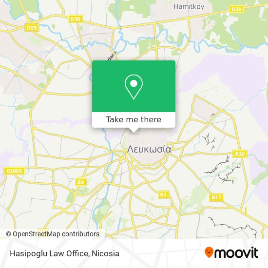 Hasipoglu Law Office map