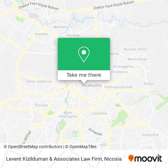 Levent Kizilduman & Associates Law Firm map