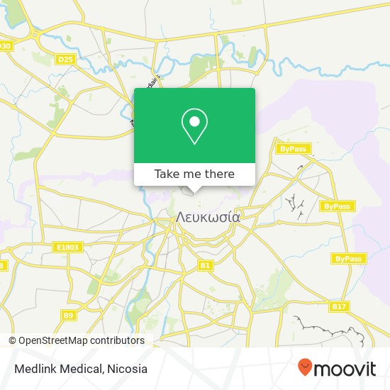 Medlink Medical map