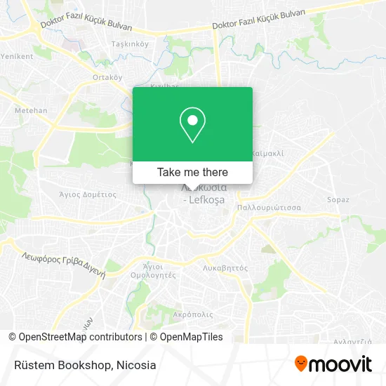 Rüstem Bookshop map