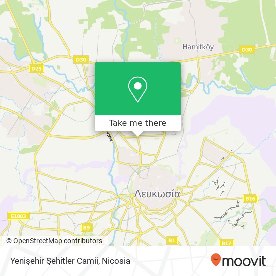 Yenişehir Şehitler Camii map