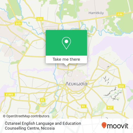 Öztansel English Language and Education Counselling Centre map