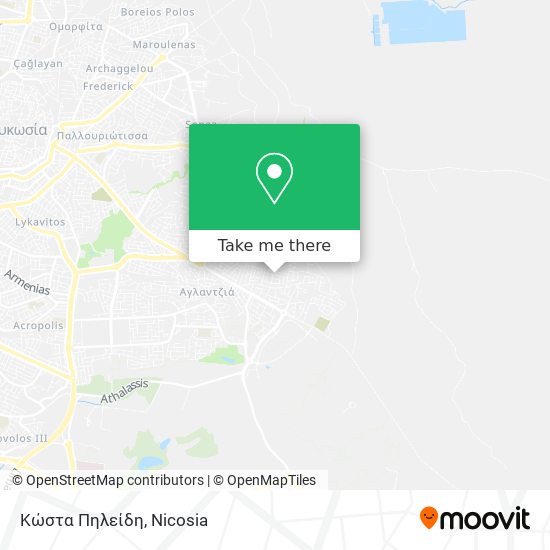 Κώστα Πηλείδη map