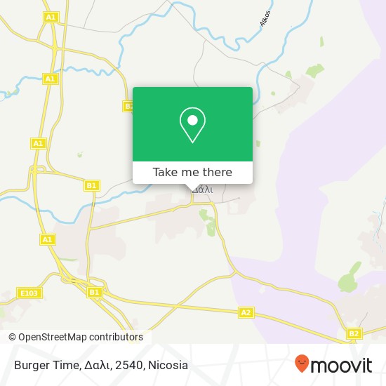 Burger Time, Δαλι, 2540 map