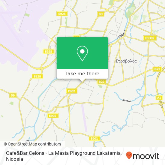 Cafe&Bar Celona - La Masia Playground Lakatamia, Αρχιεπισκόπου Μακαρίου ΙΙΙ Αγια Παρασκευη, Λακαταμεια, 2324 map