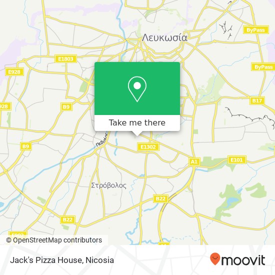 Jack's Pizza House, Στροβολος, Στροβολος, 2023 map