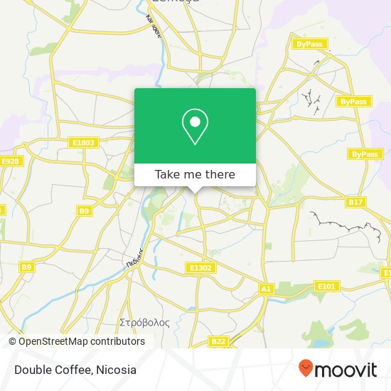 Double Coffee, 36B Οδός Νικης Αγιοι Ομολογητες, Λευκωσια, 1086 map