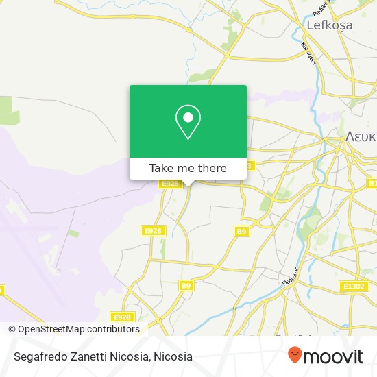 Segafredo Zanetti Nicosia, Λεωφόρος 28ης Οκτωβριου Εγκωμη, 2414 map