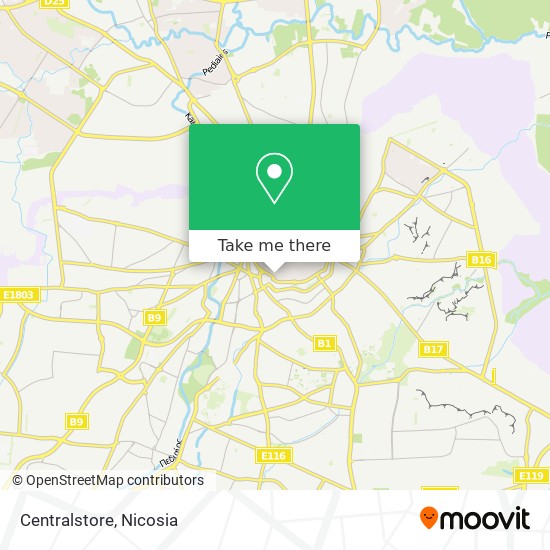 Centralstore map