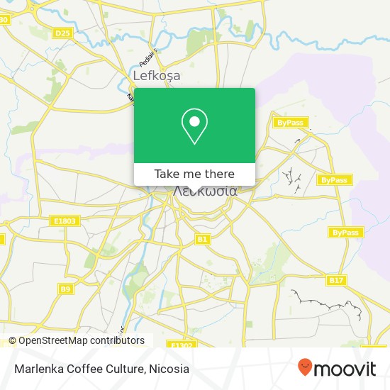 Marlenka Coffee Culture map