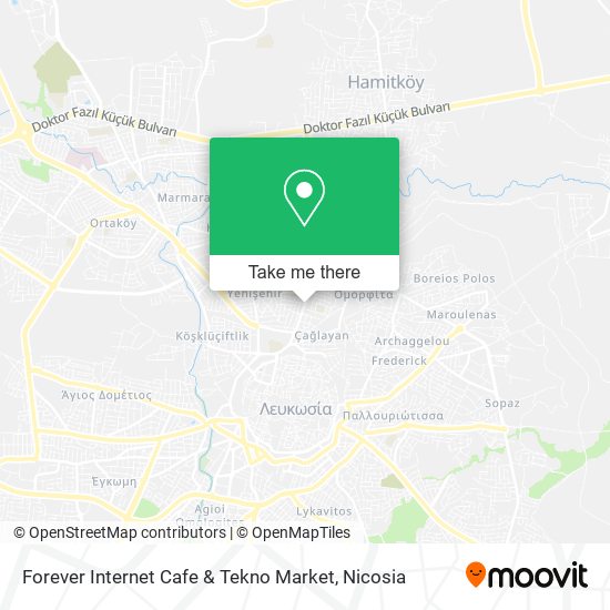 Forever Internet Cafe & Tekno Market map