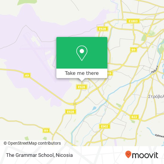 The Grammar School map