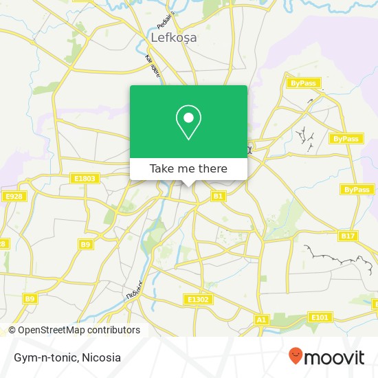 Gym-n-tonic map