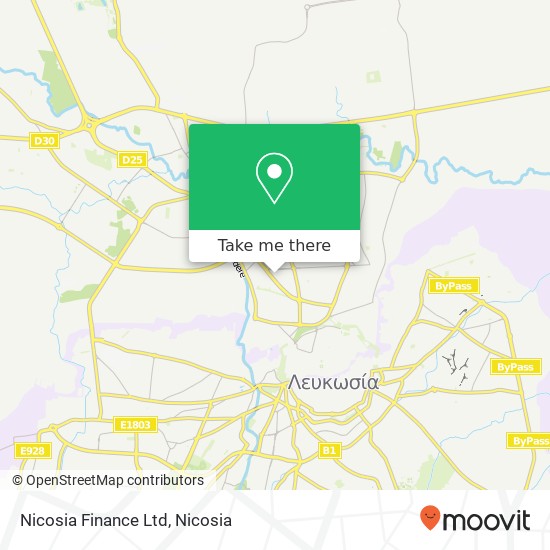 Nicosia Finance Ltd map