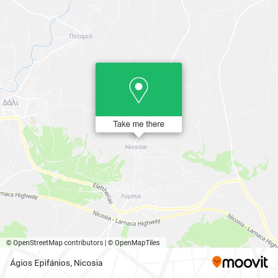 Ágios Epifánios map