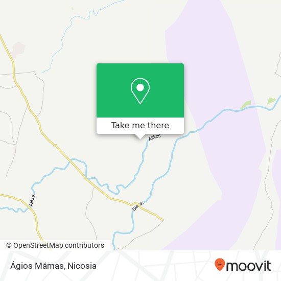 Ágios Mámas map