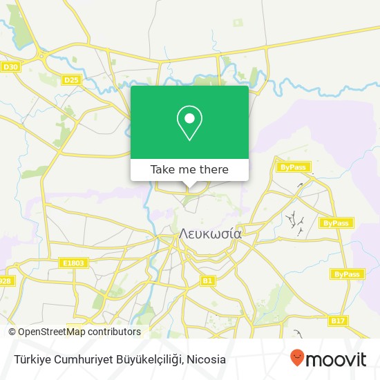 Türkiye Cumhuriyet Büyükelçiliği map