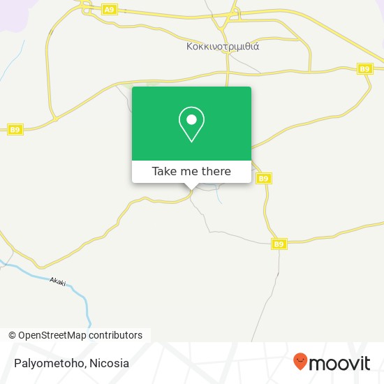 Palyometoho map