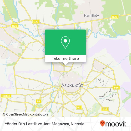 Yönder Oto Lastik ve Jant Mağazası map