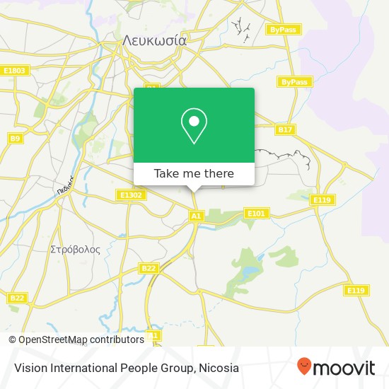 Vision International People Group map
