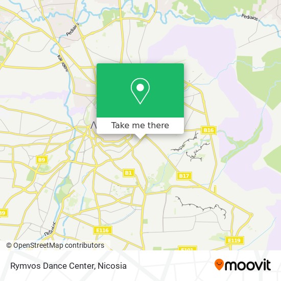 Rymvos Dance Center map