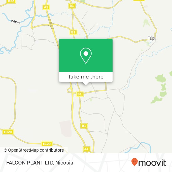 FALCON PLANT LTD map