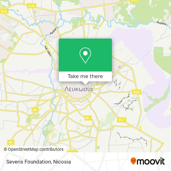Severis Foundation map