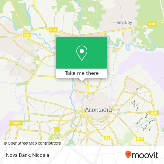 Nova Bank map