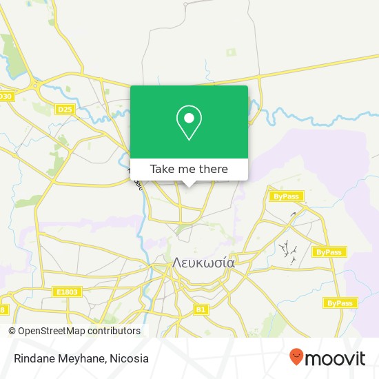 Rindane Meyhane map