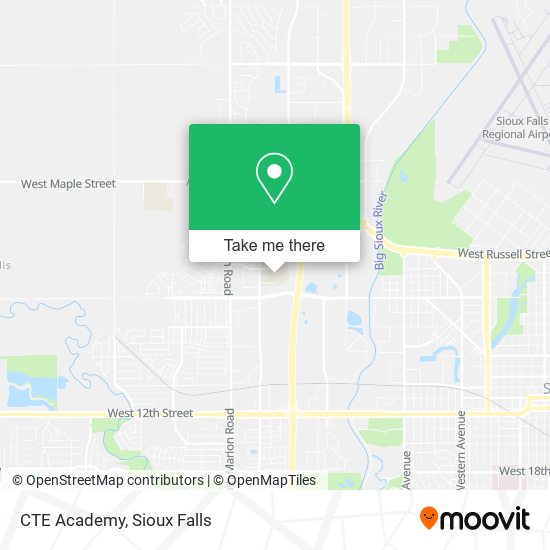 CTE Academy map