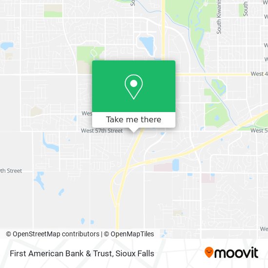 First American Bank & Trust map