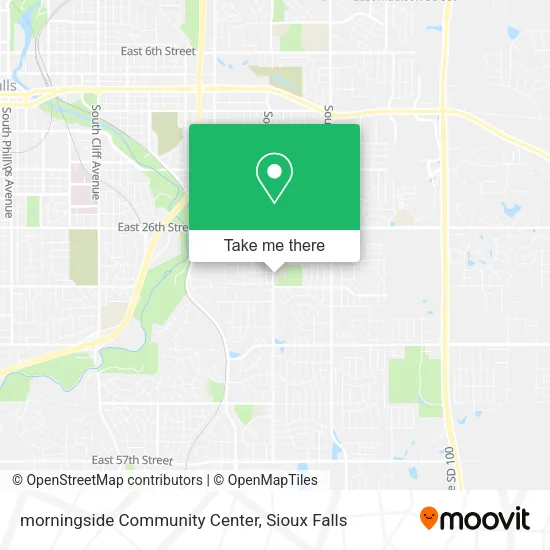 Mapa de morningside Community  Center