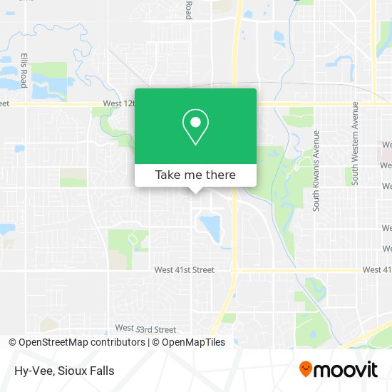 Hy-Vee map