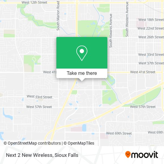 Next 2 New Wireless map